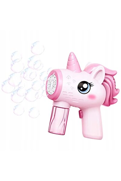 NO BRAND Aparat pentru bule de săpun roz unicorn