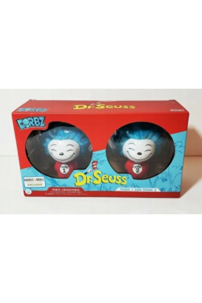 Funko DORBZ Dr Seuss Thing 1 și Thing 2 flocat, pachet de 2