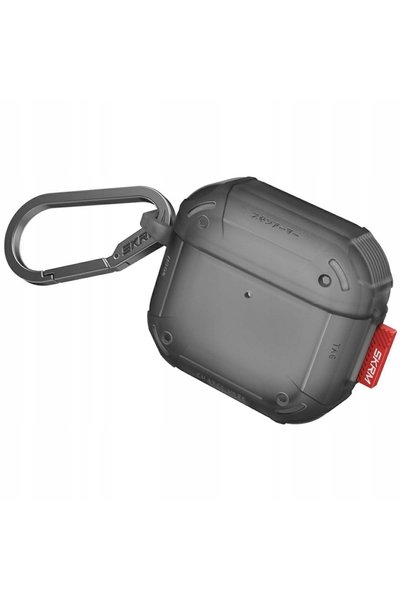 Skinarma Husă Case Mecha CE pentru AirPods 4 fumuriu