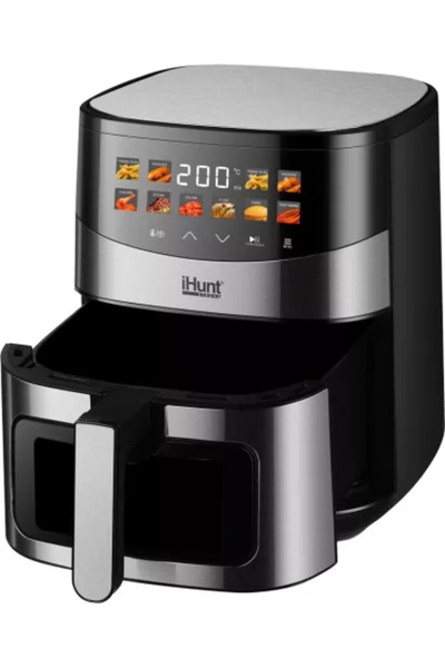 iHunt Airfryer Bro Ultra 1500W 6.5L 10 Programe Predefinite Termostat 80–200 ...