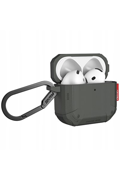NO BRAND Husă Skinarma Mecha CE pentru AirPods 4 verde măsliniu