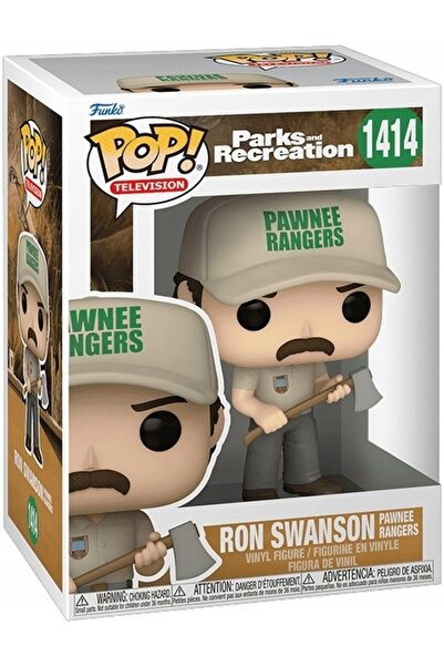 Funko Pop ! Parcuri și Recreație Ron Swanson 1414
