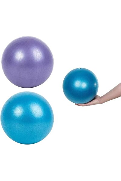 GENERAL Yakedun Anti-Slip Mini Exercise Ball, Mini Exercise Ball with Inflata...