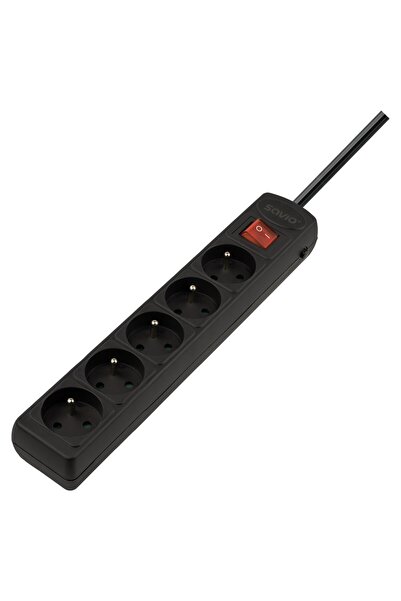 Savio Protector automat de tensiune LZ-18, 5 prize, cablu de 5m din cupru