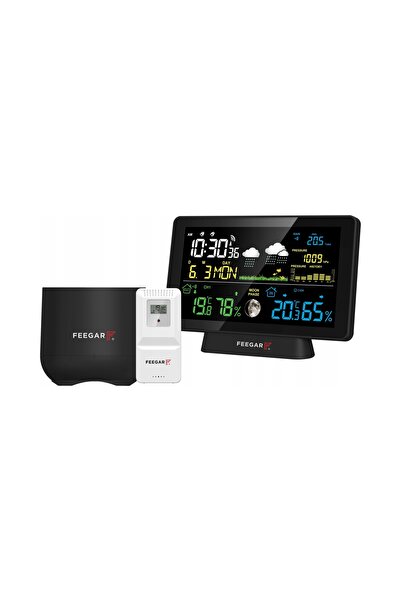 Feegar Stație meteo Prognozator meteo wireless Ploaie Barometru Temperatură