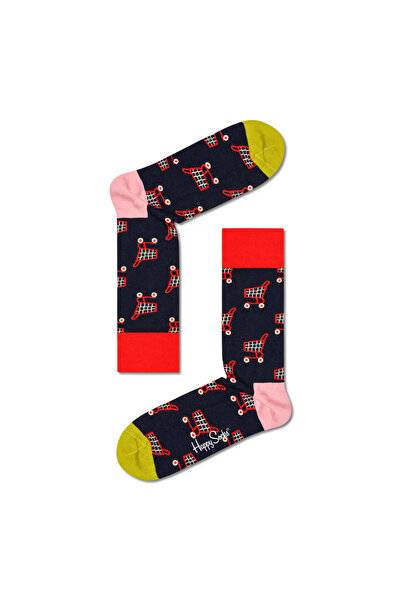 Happy Socks Κάντε ψώνια μέχρι να σας σβήσει τα πόδια Κάλτσες Σκούρο Μπλε