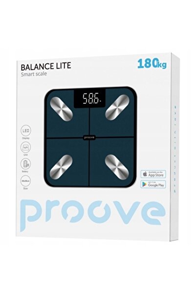 NO BRAND Cântar inteligent Proove Waga Balance Lite Bluetooth albastru