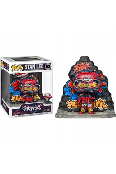 Funko Pop ! Marvel Street Art Stan Lee 63 SE DLX XL
