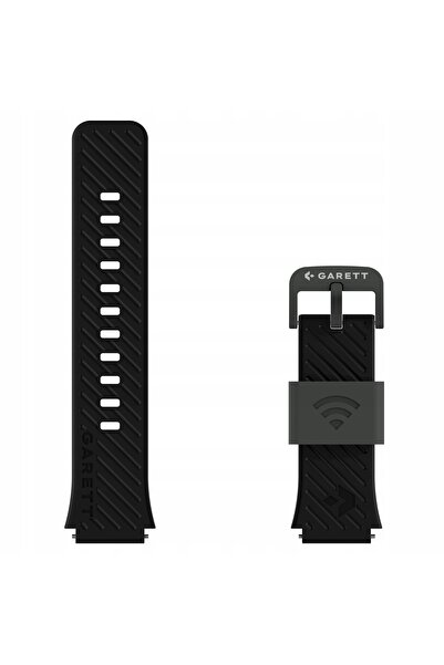 GARETT Curea Pay Kids 18 mm neagră plăți NFC