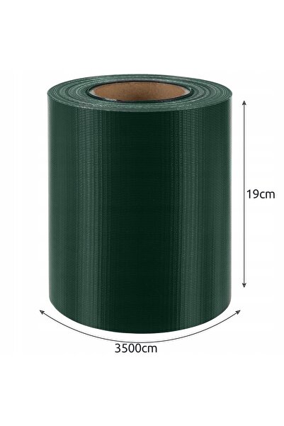 ISO TRADE Bandă de gard viantă 19cmx35m 450g/m2 verde 23699