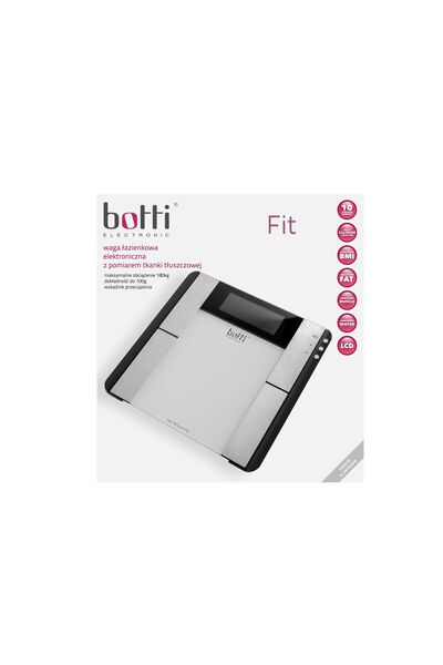 BOTTİVEGA MİLANO Cântar electronic de baie BOTTI, capacitate 180 kg