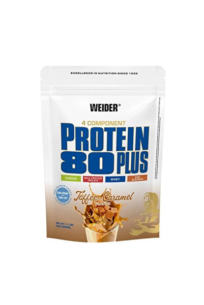 Weider Nutrition Πρωτεΐνη 80 Πλας (500 γρ.) Καραμέλα Τόφι