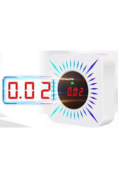 NO BRAND Senzor detector de monoxid de carbon PPM WiFi TUYA SMART S-GT1