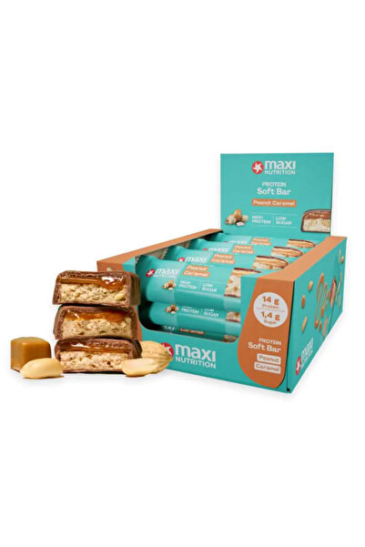 Maxi Nutrition Μαλακή Μπάρα Πρωτεΐνης με Φιστίκι και Καραμέλα (16 x 45γρ)