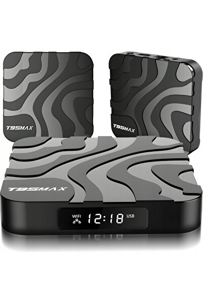 Retoo SMART TV BOX T95MAX ANDROID 9 64BIT 6K WIFI HDR USB 3.0 + TELECOMANDĂ C...