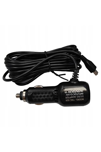 Feegar Încărcător auto Patrol miniUSB pentru înregistrator video 3.3m