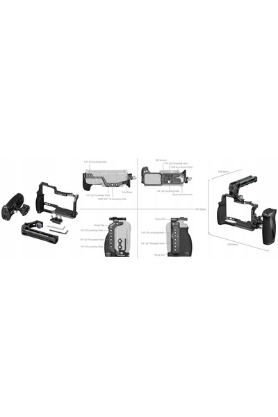SmallRig Kit cușcă 5468 pentru camera Nikon ZR Ediție Avansată
