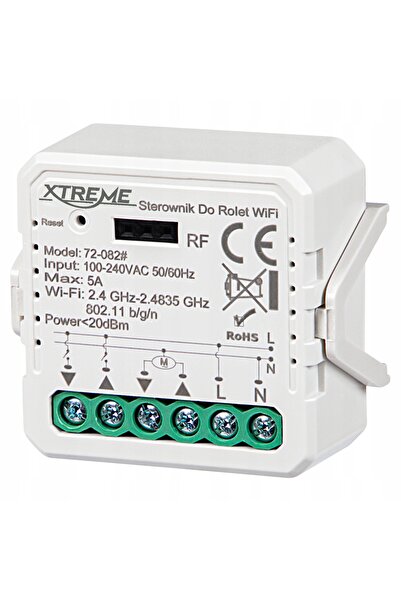 XTREME Controler TUYA WIFI pentru rulouri electrice, întrerupător cu releu, S...