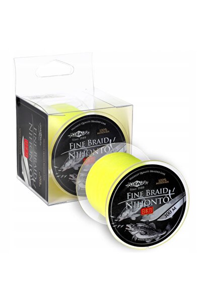 Mikado PLECIONKA NIHONTO FINE 0.50mm 300m FLUO