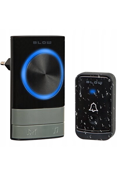 Blow Sonerie wireless impermeabilă IP44 cu rază lungă de acțiune pentru ușă, ...