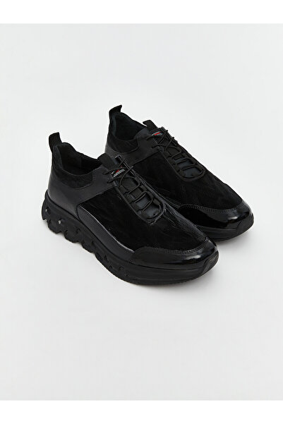 LC Waikiki Nevavm Farkıyla Marcorossi Black Men's Sneaker