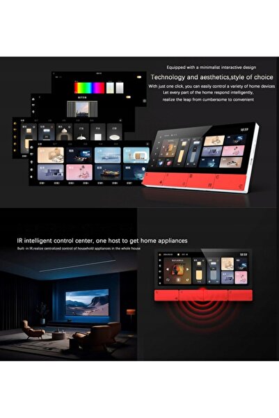 NO BRAND PANOU DE ECRAN INTELIGENT ZIGBEE WIFI BT TUYA ALEXA GATEWAY CONTROL ...