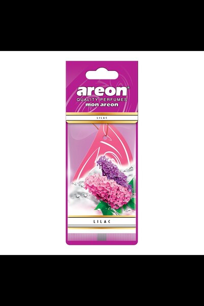 Areon Odorizant auto, card, Mon areon, Lilac, 19 x 7.5 x 0.5 cm