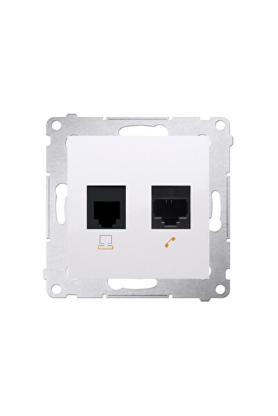 Kontakt-Simon RJ-45 + RJ-12 Mufă terminală D5T.01/11-SIMON54