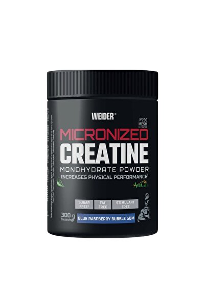 Weider Nutrition Μικρονισμένη Κρεατίνη (300 γρ) Γεύση Μπλε Σμέουρο και Τσίχλα