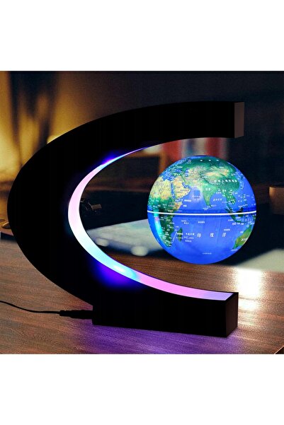 NO BRAND GLOBUS MAGNETIC LEVITANT CU LAMPĂ LED PENTRU MAGAZIN ȘI BIROU