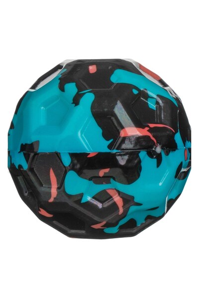 OEM Minge Saltareata Neagra Turcoaz 6.5cm - Mingi Bouncing Balls