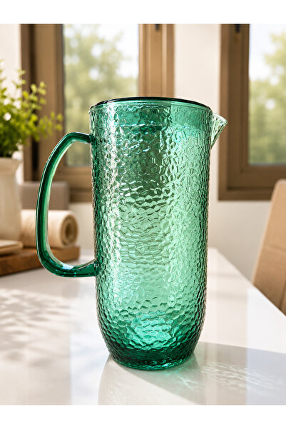 Home By SS Premium Green Beetle Pattern Cold Water Pitcher 1800ml | Textured ...