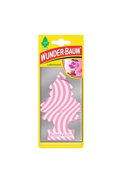 Wunder-Baum Odorizant auto, bradut, Wunder - Baum, Guma, 7.6 x 0.3 x 19 cm