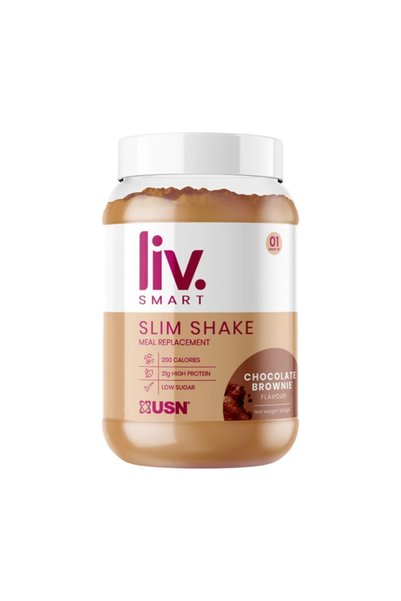Usn Nutrition ΛιβΣμαρτ Σλιμ Σέικ (550 γρ) Σοκολάτα Μπράουνι