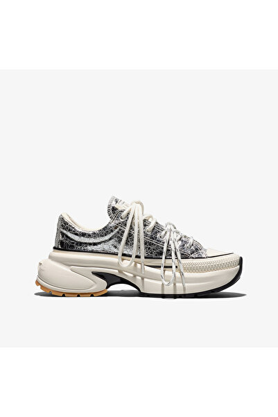 Converse Run Star Crush Unisex Metalik Gri Sneaker