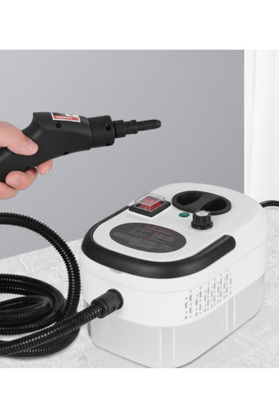 NO BRAND CURĂȚĂTOR CU ABURI 1500 W ALB APARAT DE CURĂȚARE CU ABURI ECHIPAMENT...