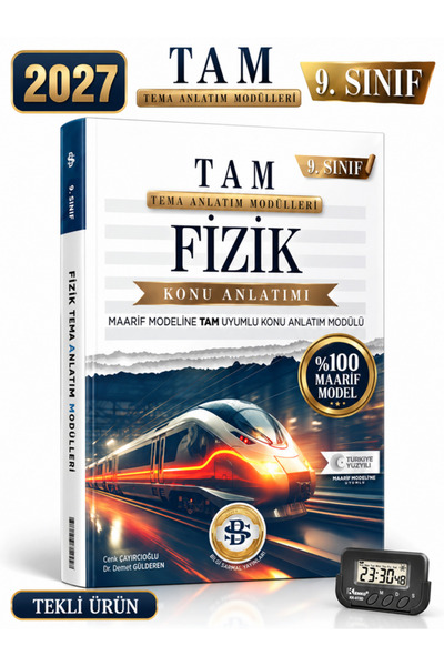 Bilgi Sarmal Yayınları 2027 9.SINIF TAM FİZİK %100 Maarif Modele Uygun TEMA K...