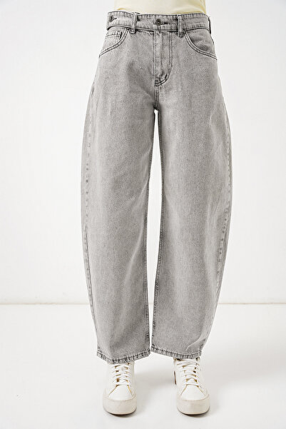 Modamorfo Women's High Waist Jeans 30081 - Gray