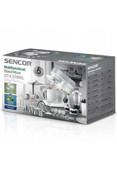 Sencor MIXER PLANETAR ROBOT KUCHENNY CU VAS 1200W 6 viteze STM 3789SL