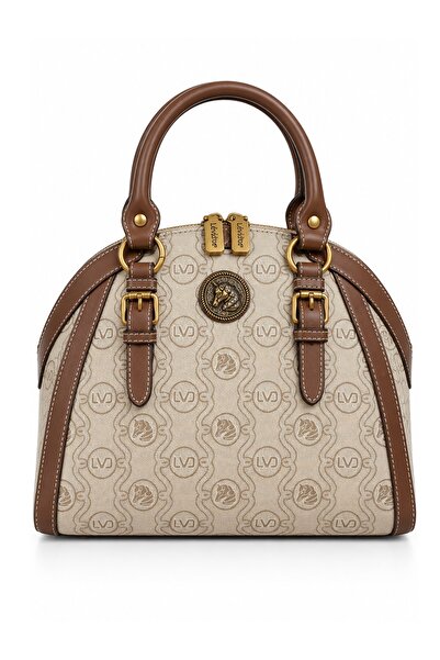 Levidor Large Size Patterned and Embossed Logo Detailed Long Strap Stylish De...