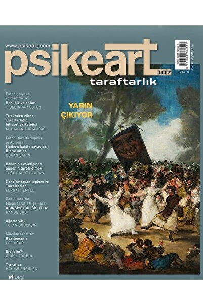 Art Yayınları Psikeart Dergi 107.Sayı Eylül-Ekim 2026