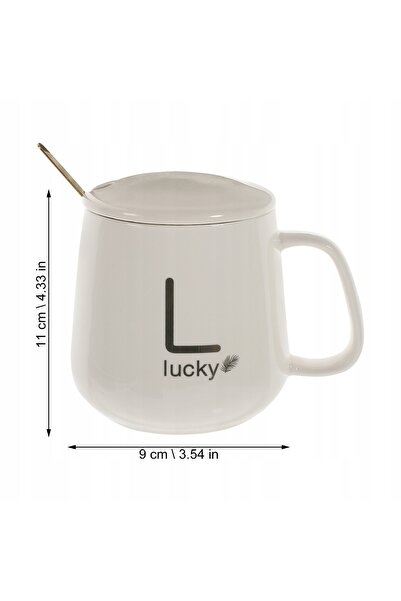 NO BRAND Set cană albă cu încălzitor pentru cafea și ceai, cadou 3 în 1, 350ml
