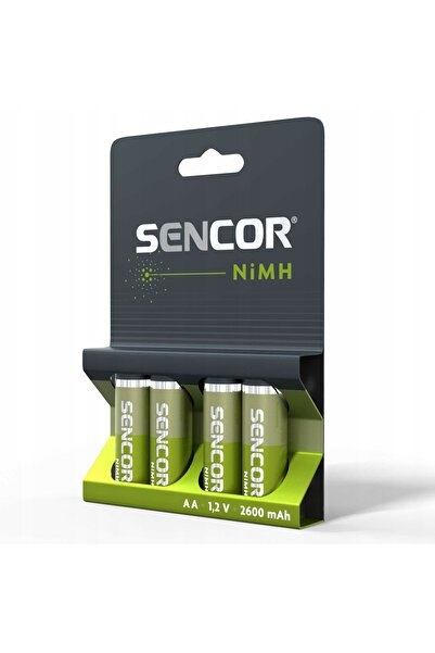 Sencor BATERII SBA HR6 4BP AA NiMH 2600mAh