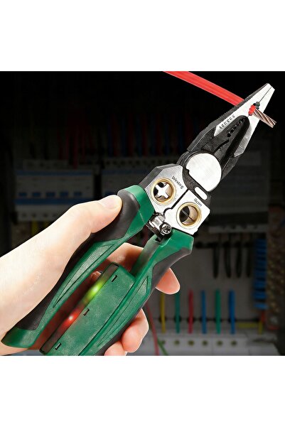 NO BRAND UNSCUZĂ ELECTRICĂ MULTIFUNCȚIONALĂ CU TESTER ȘI CUȚIT