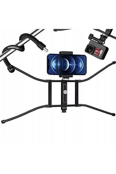 TELESIN Suport pentru gard pentru camere sport GoPro TE-FM-001