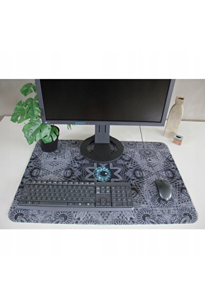 Bertoni Covoraș din pâslă pentru mouse și tastatură de birou 70x50cm cu model