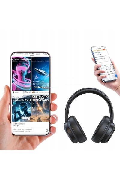 NO BRAND CĂȘTI DE TRADUCERE BLUETOOTH 6.0 FĂRĂ FIR, CU ECRAN COLOR