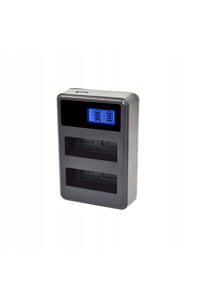 GOMEDIA Încărcător LCD + 2 baterii 1350mAh GoPro4U COOAU