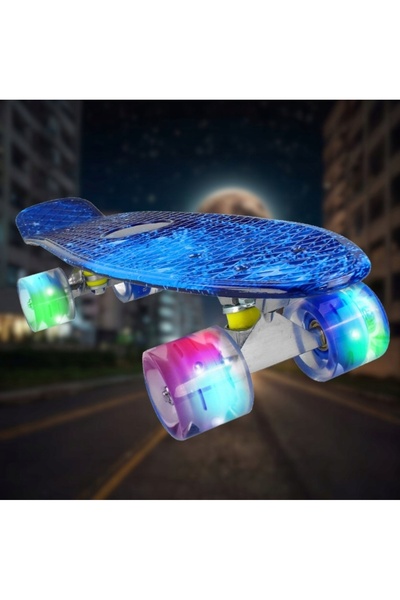 NO BRAND SKATEBOARD CU ROȚI ÎN FORMĂ DE PEȘTE, SKATEBOARD CU LEDURI, PEȘTERA ...