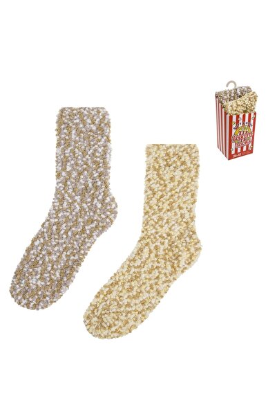 OEM Set Sosete Fancy Bej Galbene Popcorn - 2 Perechi - Giftbox, Imbracaminte ...
